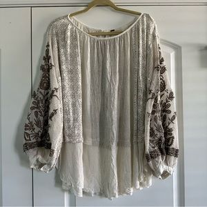 FREE PEOPLE Peasant Blouse
